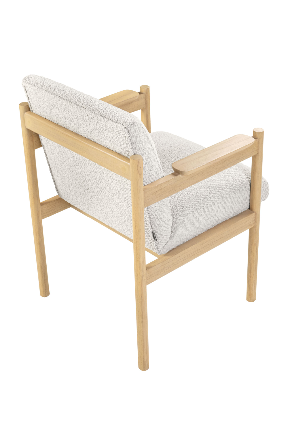 Minimalist Upholstered Dining Armchair | Versmissen Casca | Oroa.com