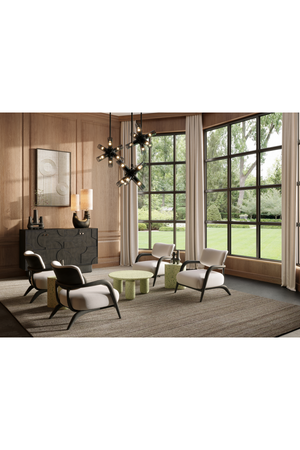 Handmade Round Coffee Table | Versmissen Charlene | Oroa.com