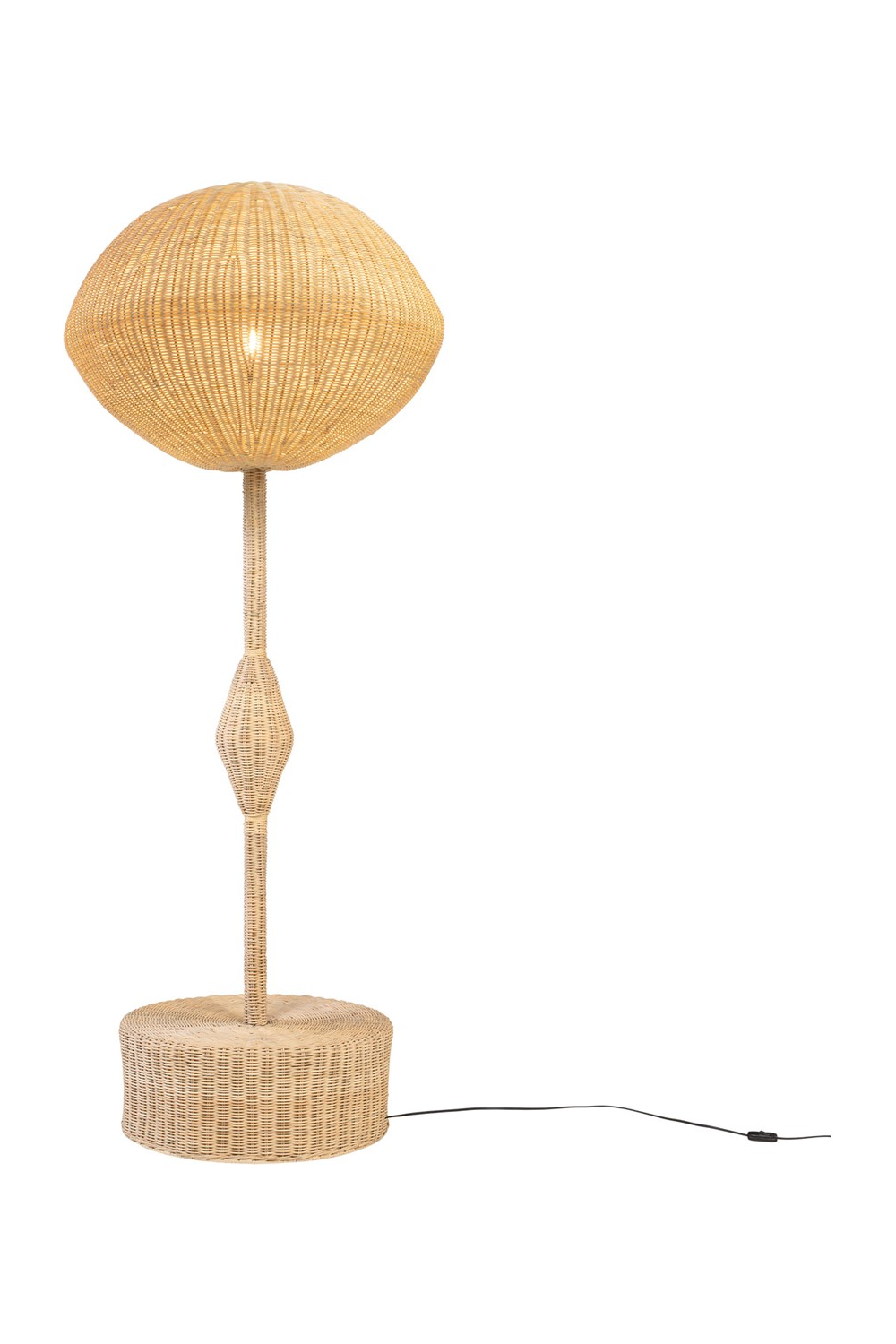 Natural Rattan Floor Lamp | Versmissen Chupa | Oroa.com