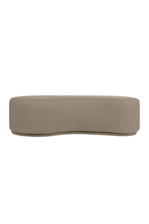 Upholstered Curved Bench | Versmissen Conrad | Oroa.com