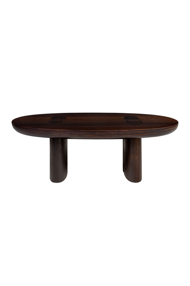 Oval Eucalyptus Coffee Table | Versmissen Durban | Oroa.com