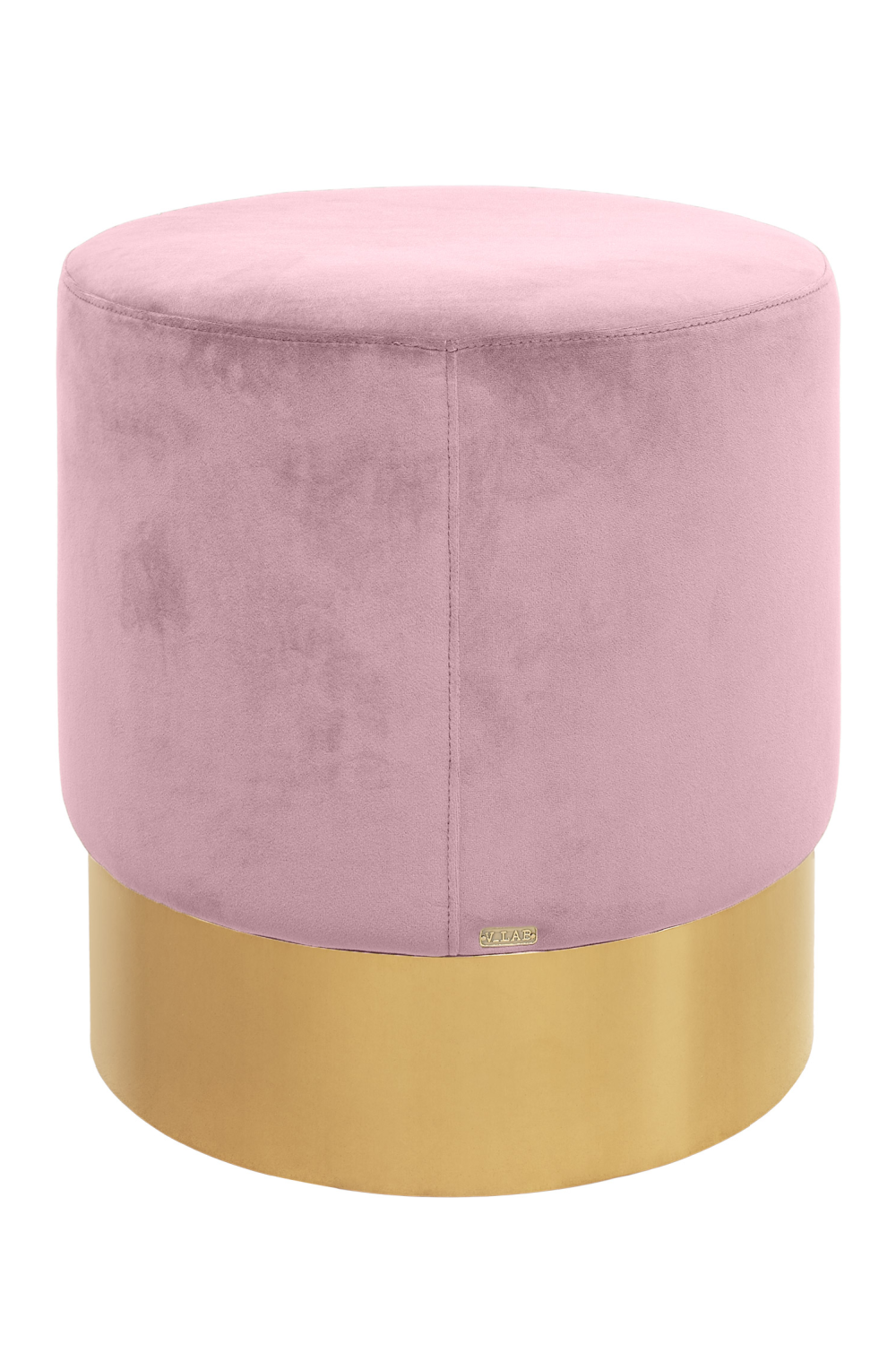 Pink Velvet Stool | Versmissen Ella | Oroa.com