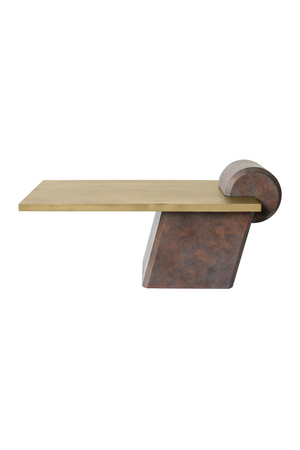 Art Deco Copper Coffee Table | Versmissen Fleek | Oroa.com