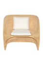 Rattan Curved Lounge Chair | Versmissen Fole | Oroa.com