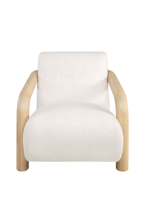 White Modern Lounge Chair | Versmissen Goma | Oroa.com