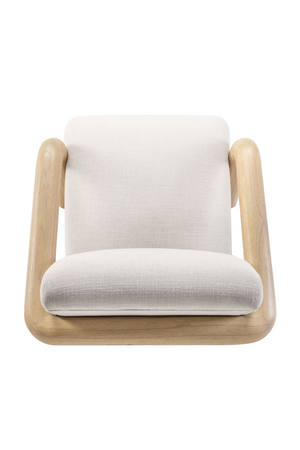White Modern Lounge Chair | Versmissen Goma | Oroa.com