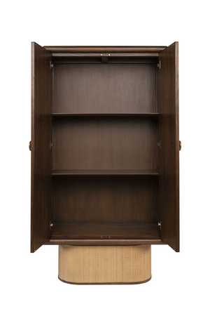 Modern Rattan 2-Door Cabinet | Versmissen Granada | Oroa.com