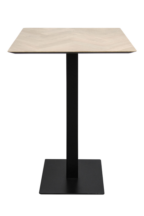 Solid Oak Bar Table | Versmissen Herringbone | Oroa.com