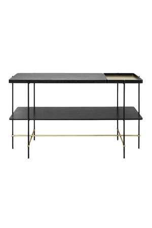 Black Tray Console Table | Versmissen Highline | Oroa.com