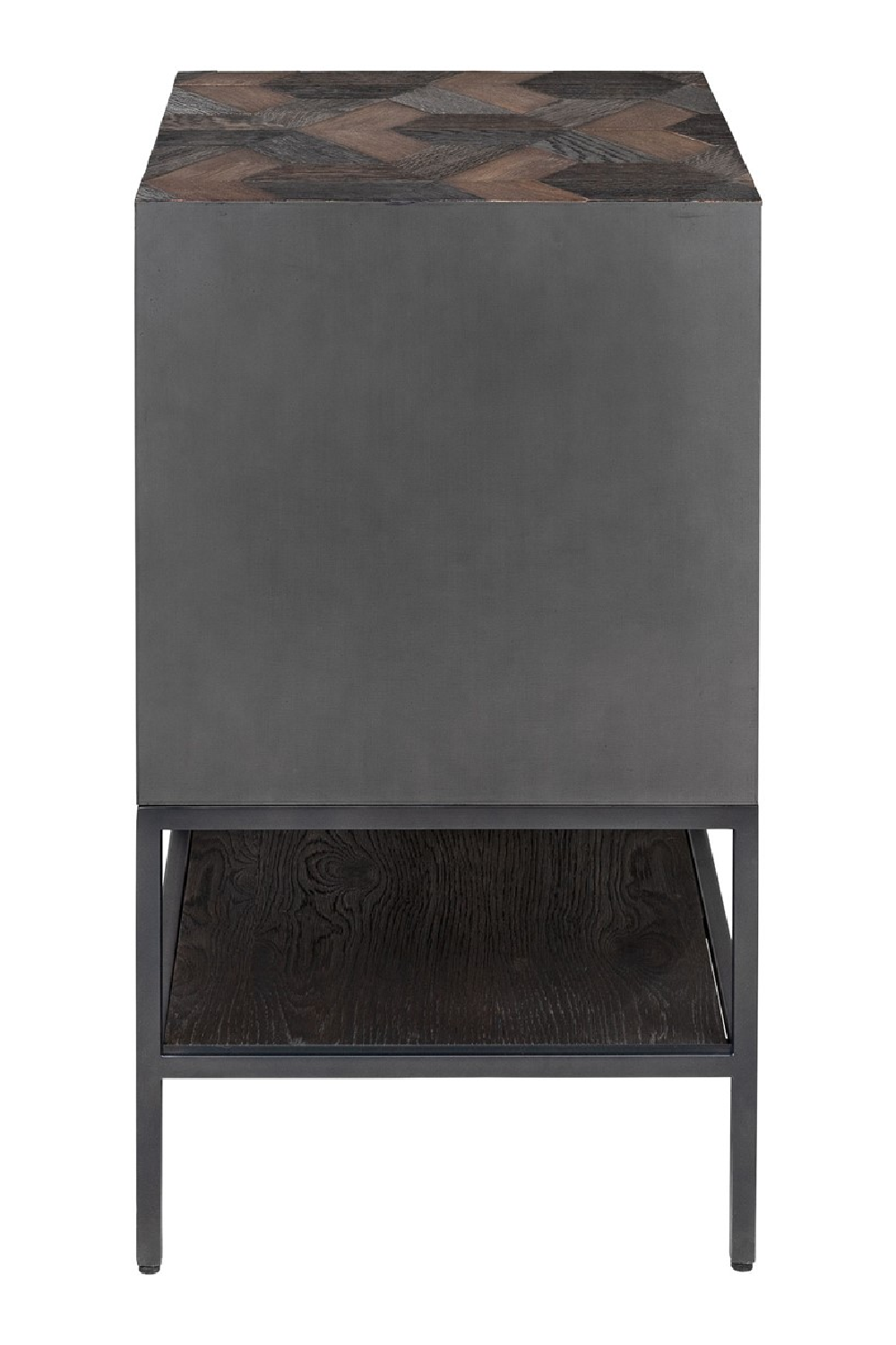 Oak Parquet Bedside Cabinet | Versmissen Illusion | Oroa.com