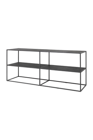 Black Wooden Framed Rack | Versmissen Illusion | Oroa.com