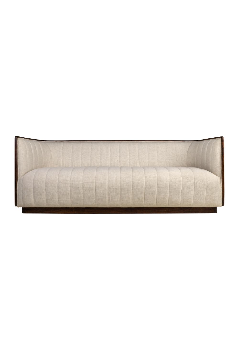 Beige Channeled Sofa | Versmissen Isabel | Oroa.com