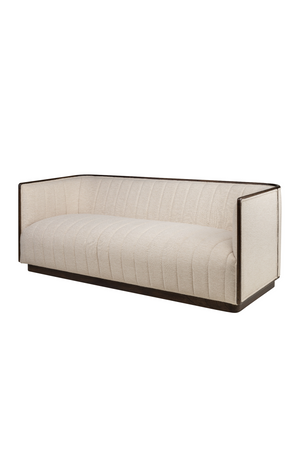 Beige Channeled Sofa | Versmissen Isabel | Oroa.com