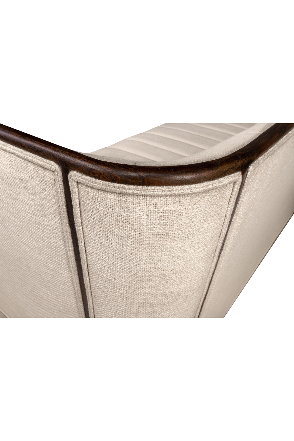 Beige Channeled Sofa | Versmissen Isabel | Oroa.com