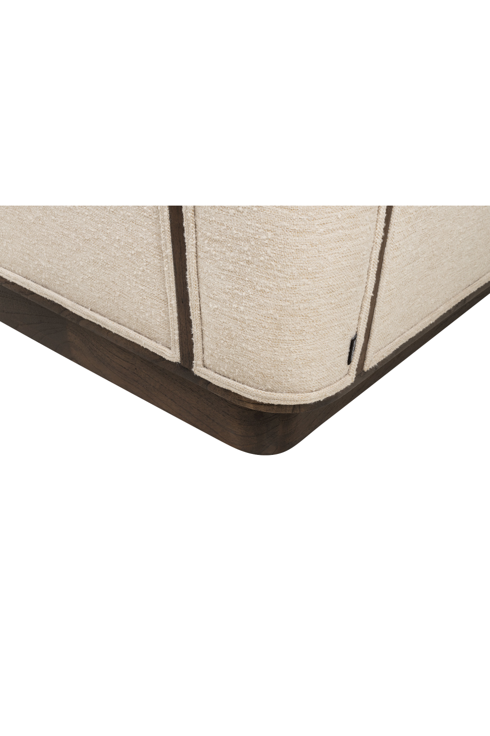 Beige Channeled Sofa | Versmissen Isabel | Oroa.com