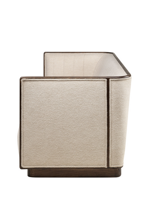 Beige Channeled Sofa | Versmissen Isabel | Oroa.com