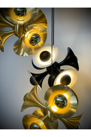 Modern Art Deco Hanging Lamp | Versmissen Jazz | Oroa.com