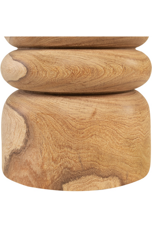 Wooden Stool Side Table | Versmissen Bobine | Oroa.com