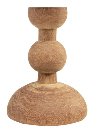 Central Base Wood Side Table | Versmissen Boule | Oroa.com