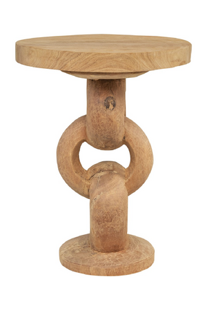 Wooden Link Side Table L | Versmissen Chain | Oroa.com