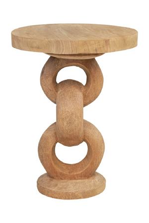 Wooden Link Side Table L | Versmissen Chain | Oroa.com