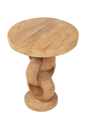 Wooden Link Side Table L | Versmissen Chain | Oroa.com