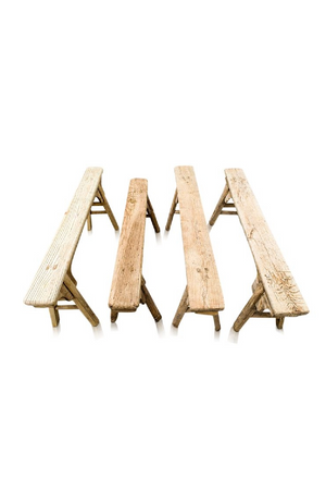 Rustic Wooden Bench | Versmissen | Oroa.com