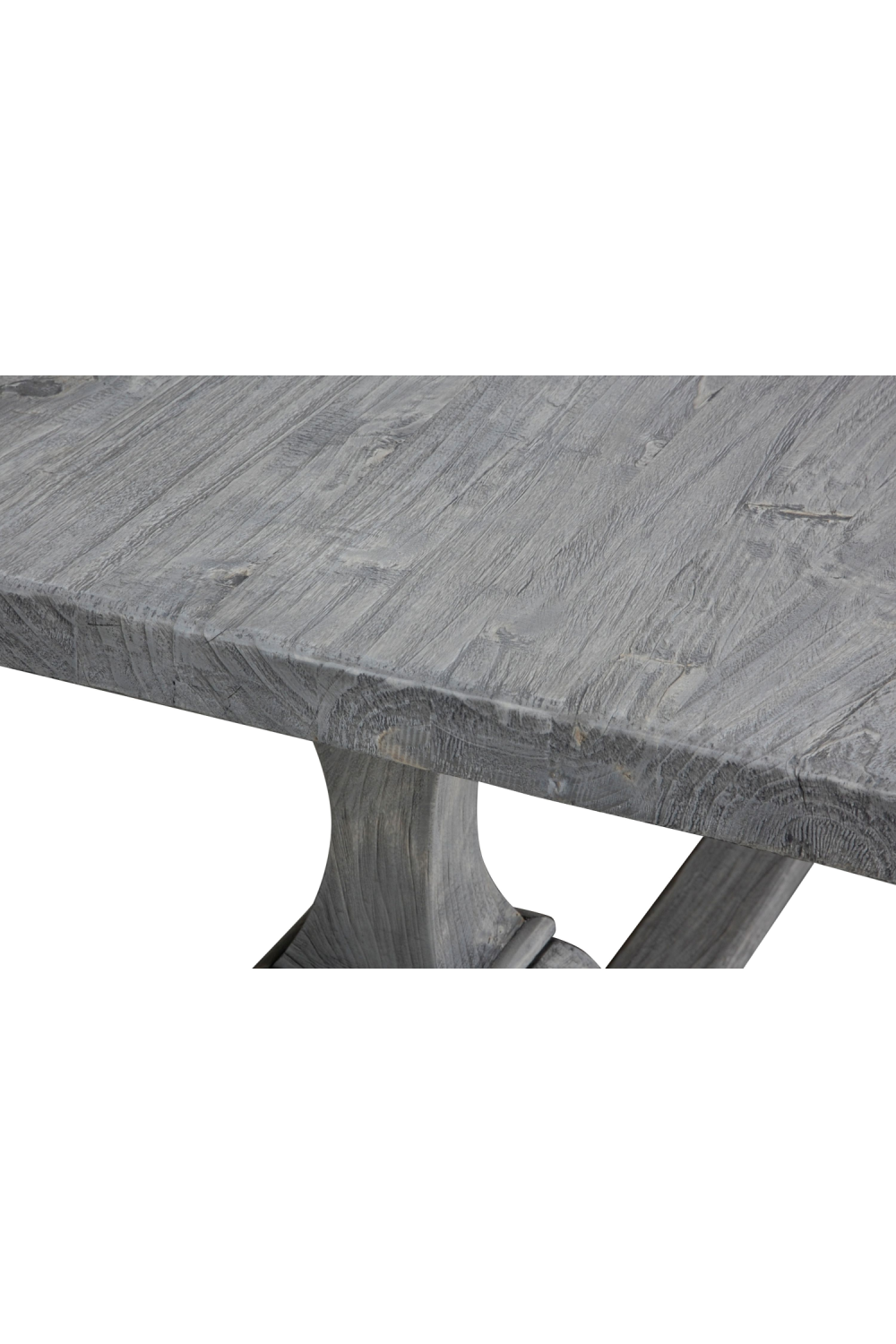 Gray Wooden Dining Table | Versmissen Column | Oroa.com