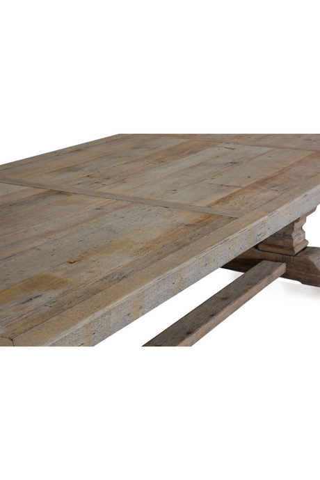 Reclaimed Pine Dining Table | Versmissen Column | Oroa.com