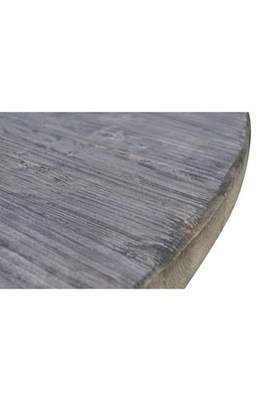 Gray Round Dining Table | Versmissen Column | Oroa.com