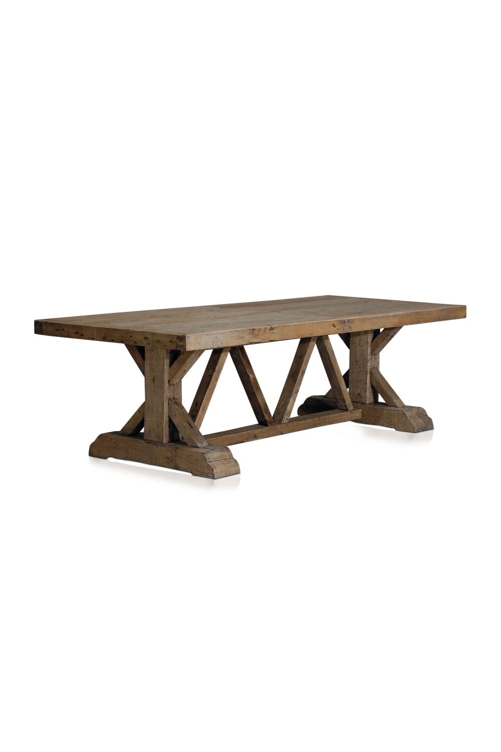 Pine Farmhouse Dining Table | Versmissen Aix En Provence | Oroa.com