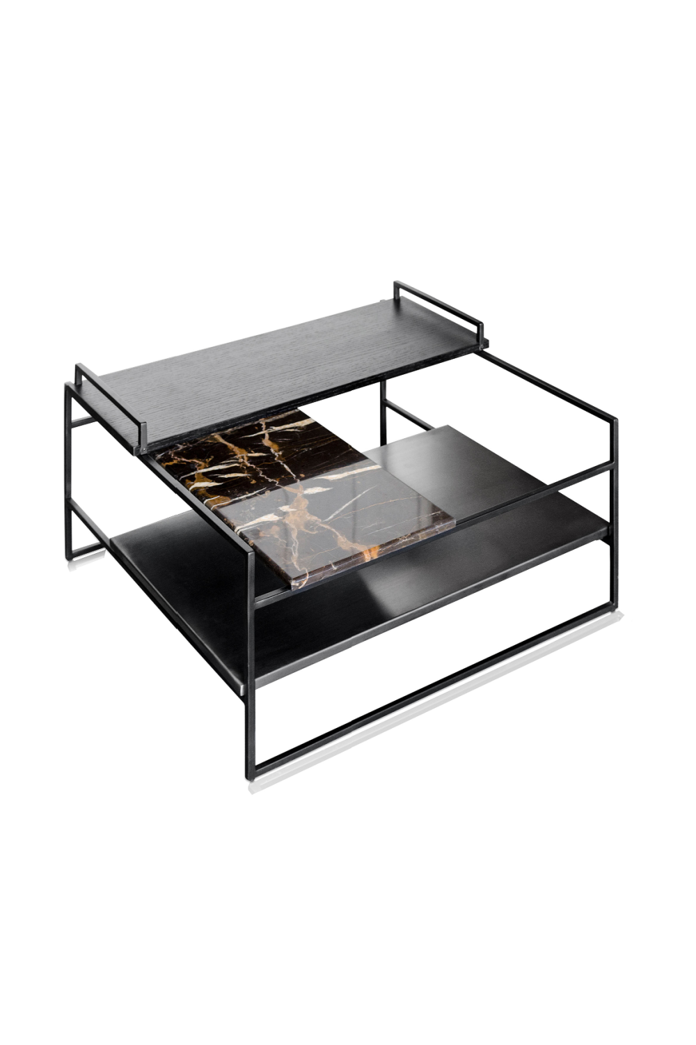 Multi-layered Black Coffee Table | Versmissen Architect | Oroa.com