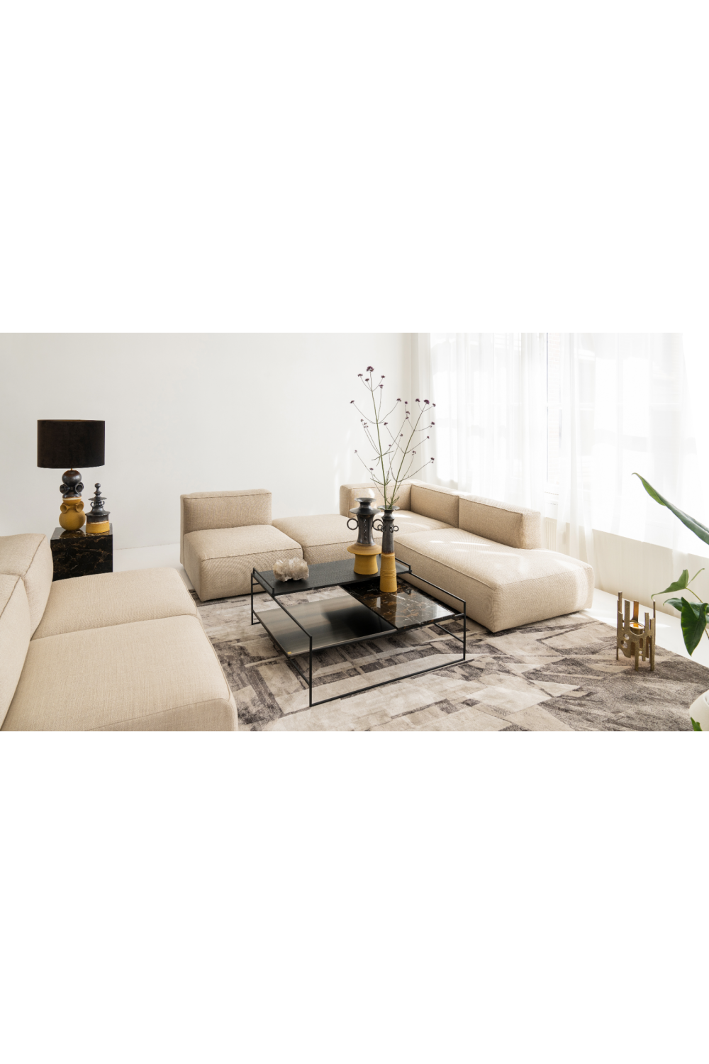 Multi-layered Black Coffee Table | Versmissen Architect | Oroa.com