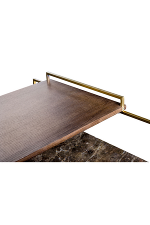Multi-layered Gold Coffee Table | Versmissen Architect | Oroa.com