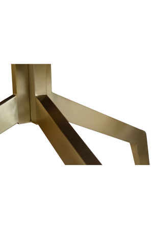 Brown Marble Round DIning Table | Versmissen Razor | Oroa.com