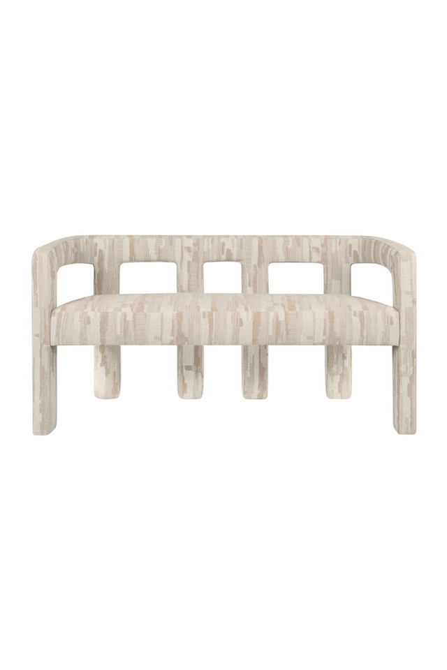 Beige Upholstered Bench | Versmissen Madison | Oroa.com