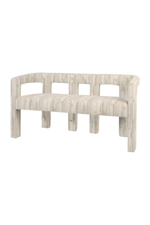 Beige Upholstered Bench | Versmissen Madison | Oroa.com