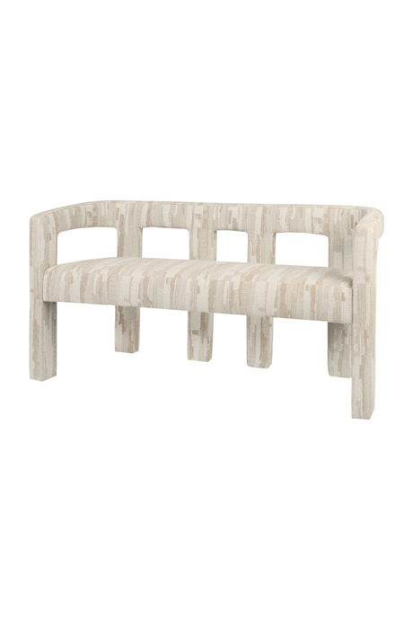 Beige Upholstered Bench | Versmissen Madison | Oroa.com