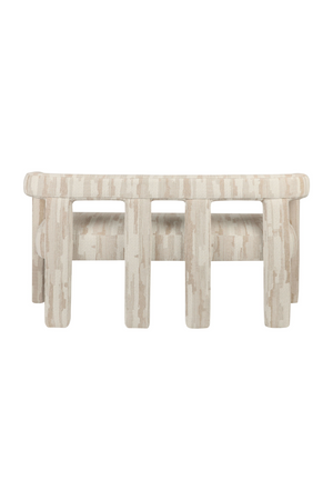 Beige Upholstered Bench | Versmissen Madison | Oroa.com
