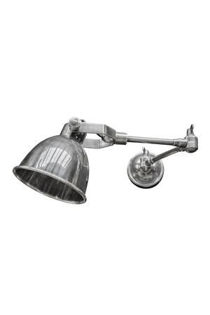 Silver Industrial Wall Lamp | Versmissen Maxim Swing | Oroa.com