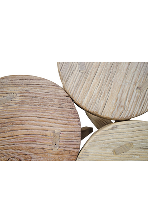 Round Wooden Bar Stool | Versmissen | Oroa.com