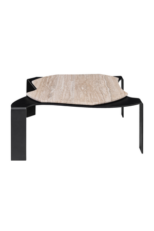 Beige Travertine Coffee Table | Versmissen Moon | Oroa.com