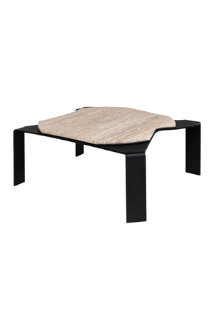 Beige Travertine Coffee Table | Versmissen Moon | Oroa.com