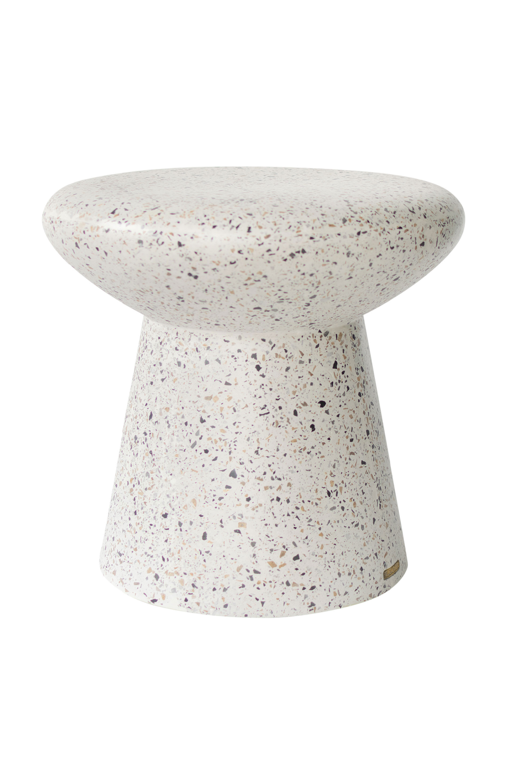 White Terrazzo Table / Stool | Versmissen Mush | Oroa.com