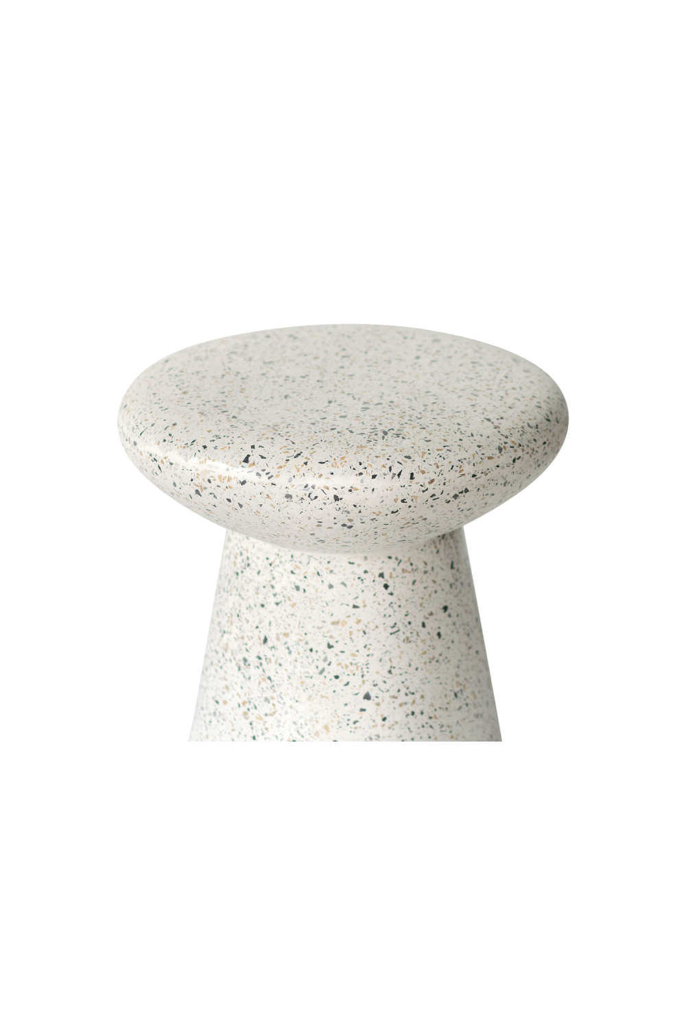 White Terrazzo Table / Stool | Versmissen Mush | Oroa.com