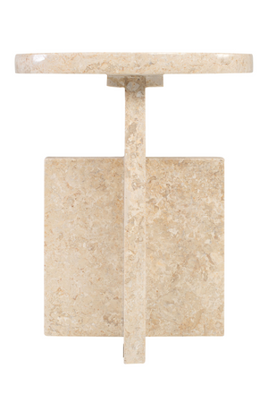 Cream Marble Occasional Table | Versmissen Tommy Plus | Oroa.com