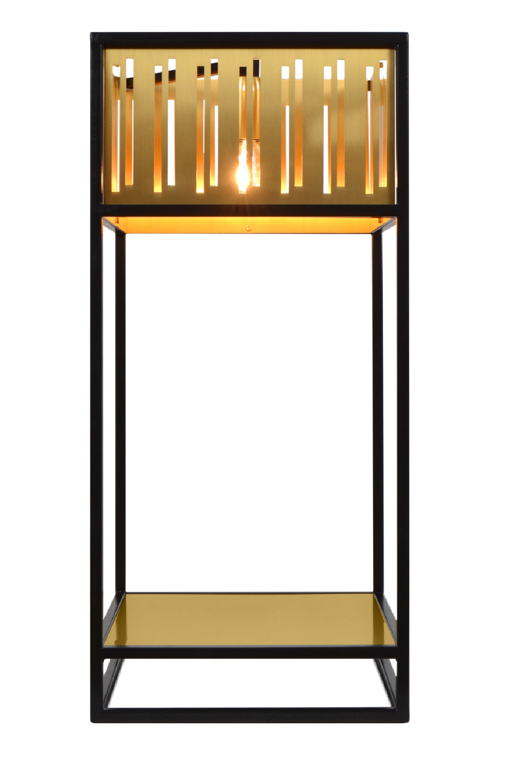 Steel Framed Brass Table Lamp | Versmissen Oriente | Oroa.com