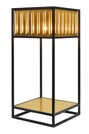 Steel Framed Brass Table Lamp | Versmissen Oriente | Oroa.com
