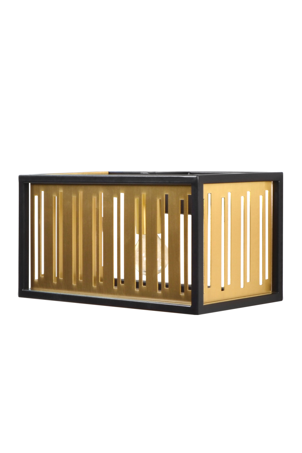 Steel Framed Brass Wall Lamp | Versmissen Oriente | Oroa.com