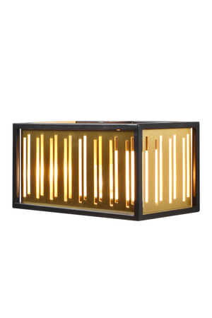 Steel Framed Brass Wall Lamp | Versmissen Oriente | Oroa.com